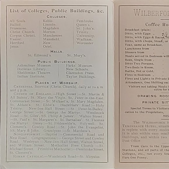 englands hotel wilberforce temperance hotel guest book - Picture 3 of 10